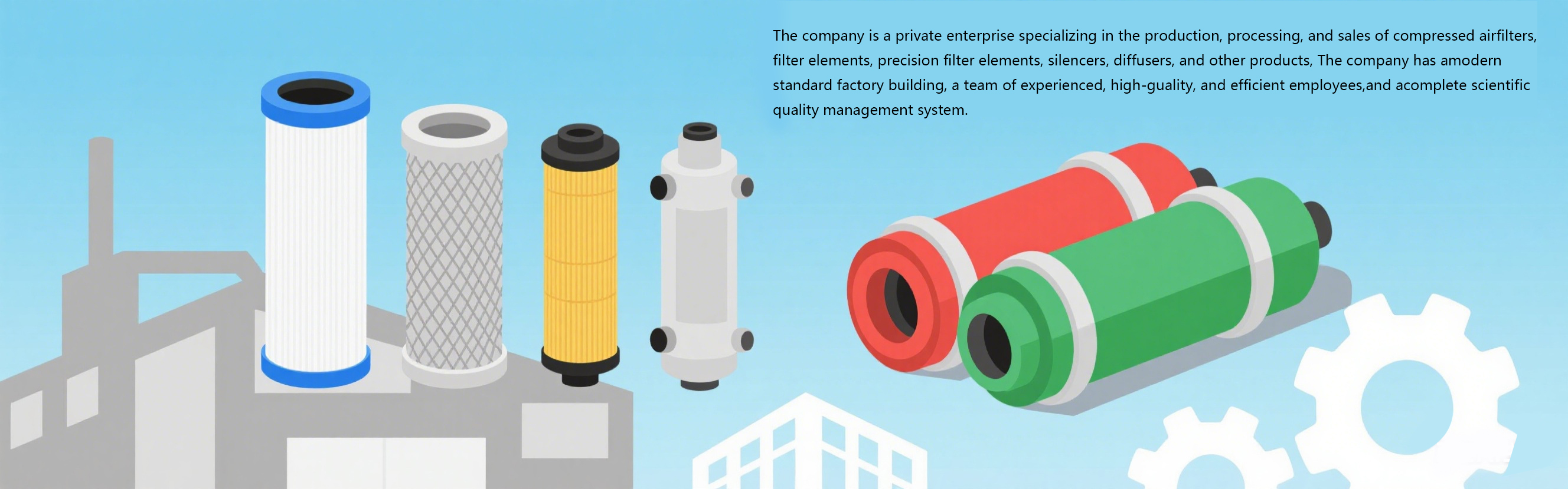 qualidade Elementos de filtro do Atlas fábrica